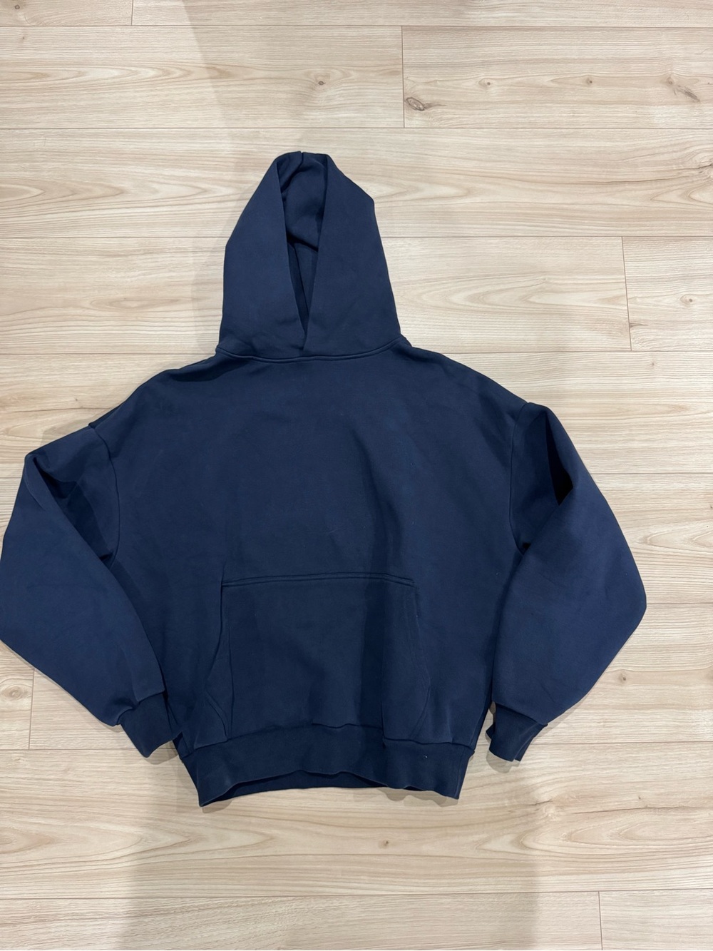 Men's Crewneck Hoodie in Deep Navy